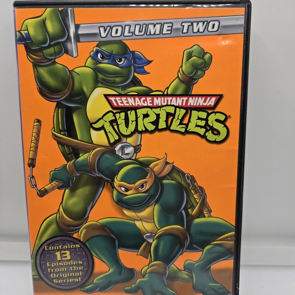 TEENAGE MUTANT NINJA TURTLES Season Two (1988) 13 Episodes | 2005 DVD - VG